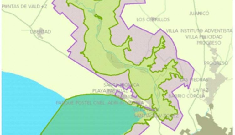 mapa snap humedales