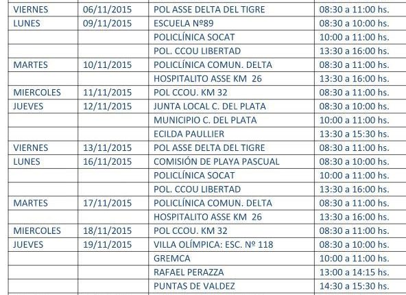 POLICLINICO NOVIEMBRE 15