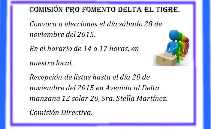 elecciones delta 15
