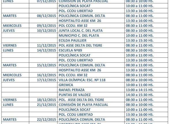 calendario diciembre