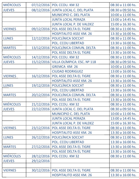 policlinico diciembre