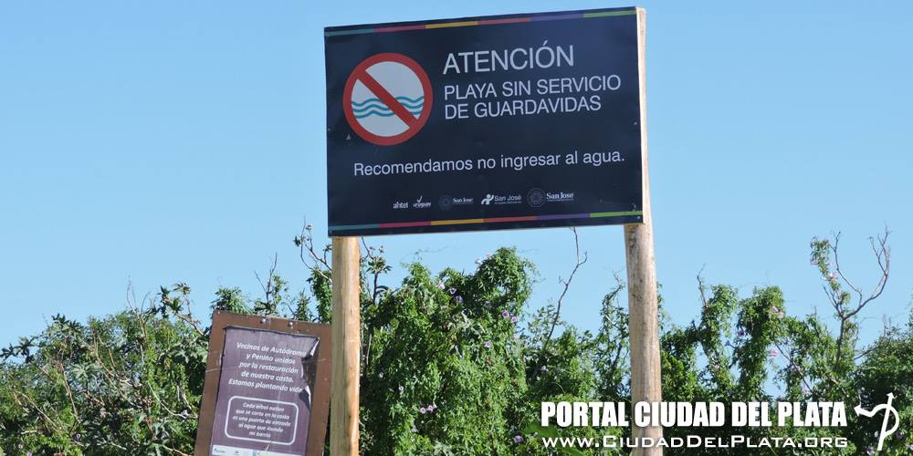cierre playa sin guardavidas