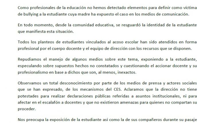 comunicado